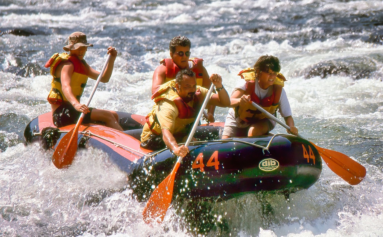 rafting